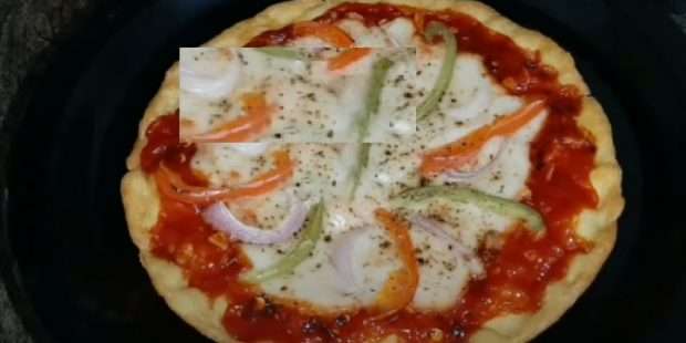25 நிமிடத்தில் oven இல்லாமல் Veg Pizza குக்கரில் செய்யலாம்|Veg Pizza recipe without oven in tamil