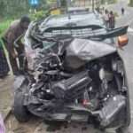 கார் விபத்து ஐவர் படுகாயம்