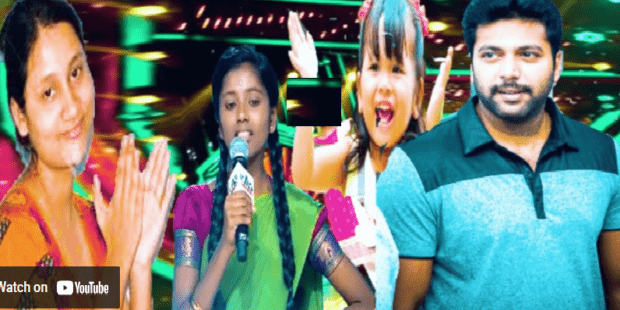 அசானியை பாராட்டிய ஜெயம் ரவி|அசானி பாடிய ஆட்டமா தேரோட்டமா|asaani song|ZeeTamil asani saregamapa songs|Jayam Ravi