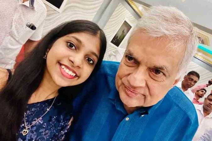 ஜனாதிபதியுடன் செல்பி எடுத்த கில்மிசா