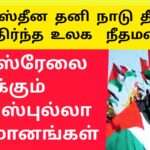 பாலஸ்தீன தனிநாடே தீர்வு அதிர்ந்த சர்வதேச நீதிமன்றம்