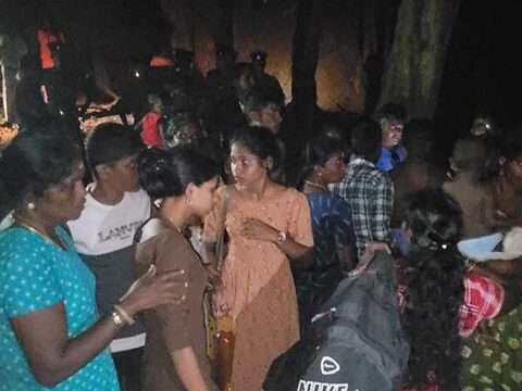 வவுனியா வெடுக்குநாறி மலையில் பொலிஸார் அத்துமீறல் 8 பேர் கைது