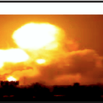 எரியும் இஸ்ரேல் ஆயுத கிடங்கு