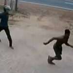 அம்பாந்தோட்டையில் தந்தை மீது வாள்வெட்டு மகன் கொலை