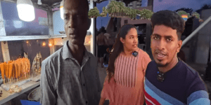 விலை கேட்டவரை துரத்திய கடைக்காரர்