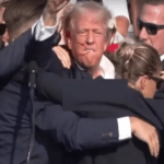 டிரம்ப் மீது துப்பாக்கி சூடு -waring வீடியோ