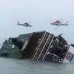 மூழ்கிய கப்பல் ஒன்பது பேர்மீட்பு